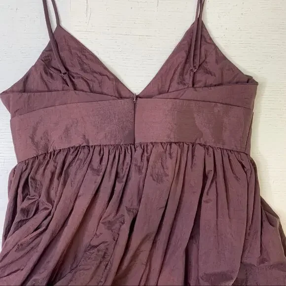 Forever 21 purple babydoll style ruffle dress - Picture 9 of 11